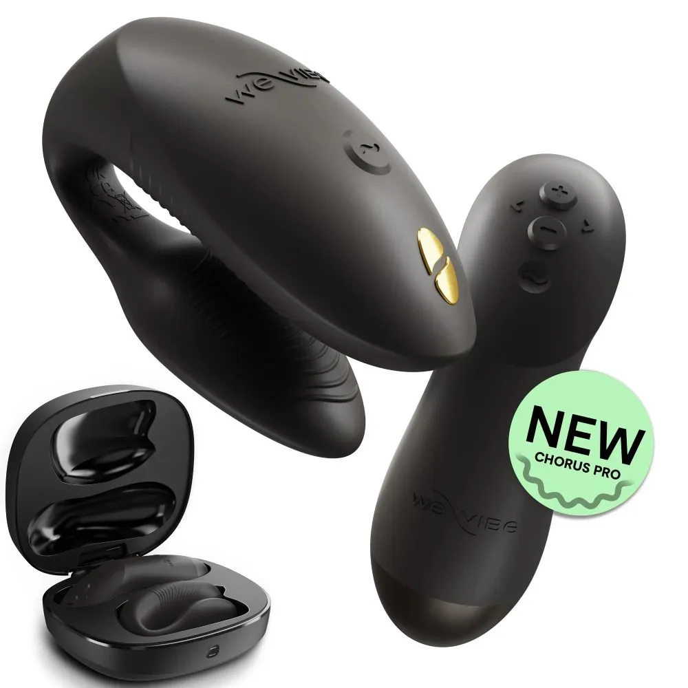 We-Vibe Вібратор для пар зі смарт управлінням We-Vibe Chorus Pro Satin Black
