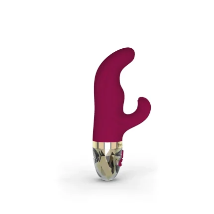 Mystim Hop Hop Bob Fuchsia – вібратор кролик, що перезаряджається, 16.5х3.6 см (фуксія)