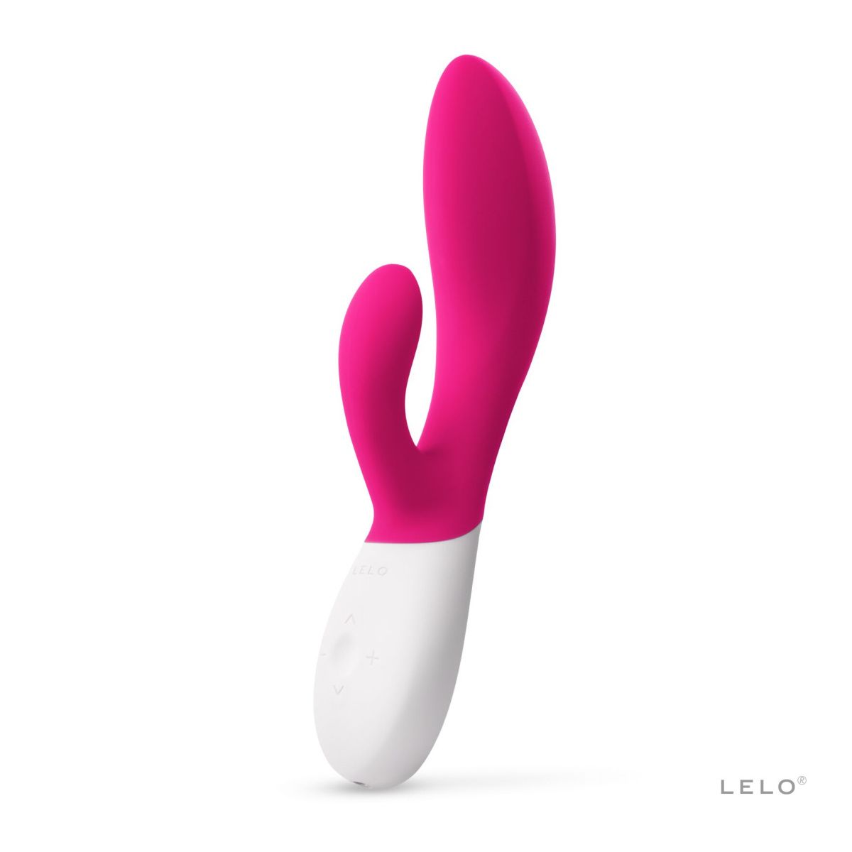 LELO Ina Wave 2 – вібратор кролик для стимуляції клітора та точки G, 20х4.5 см (рожевий) Dezire 3 LELO Ina Wave 2 - вібратор кролик для стимуляції клітора та точки G, 20х4.5 см (рожевий) - Зображення 1