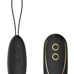 Dream Toys Elite Elize - Віброяйце з дистанційним пультом управління, 8 см (чорний)