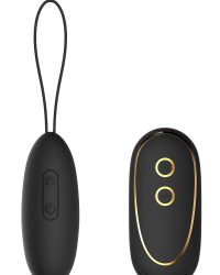 Dream Toys Elite Elize – Віброяйце з дистанційним пультом управління, 8 см (чорний)