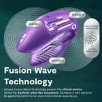 We-Vibe Вібратор для пар зі смарт управлінням We-Vibe Chorus Pro Cosmic Purple — фото 9