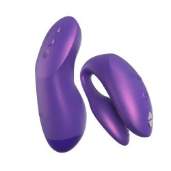 Вібратор для пар зі смарт управлінням We-Vibe Chorus Pro Cosmic Purple - Зображення 3