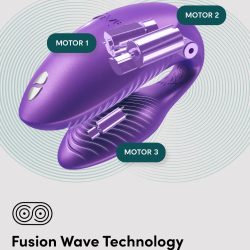 Вібратор для пар зі смарт управлінням We-Vibe Chorus Pro Cosmic Purple - Зображення 17