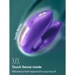 We-Vibe Вібратор для пар зі смарт управлінням We-Vibe Chorus Pro Cosmic Purple — фото 15
