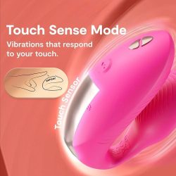 Вібратор для пар зі смарт управлінням We-Vibe Chorus Pro Electric Pink - Зображення 8