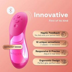 Вібратор для пар зі смарт управлінням We-Vibe Chorus Pro Electric Pink - Зображення 10