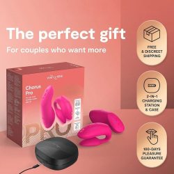 Вібратор для пар зі смарт управлінням We-Vibe Chorus Pro Electric Pink - Зображення 13