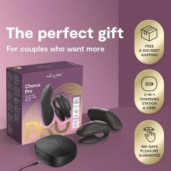 Вібратор для пар зі смарт управлінням We-Vibe Chorus Pro Satin Black - Зображення 7
