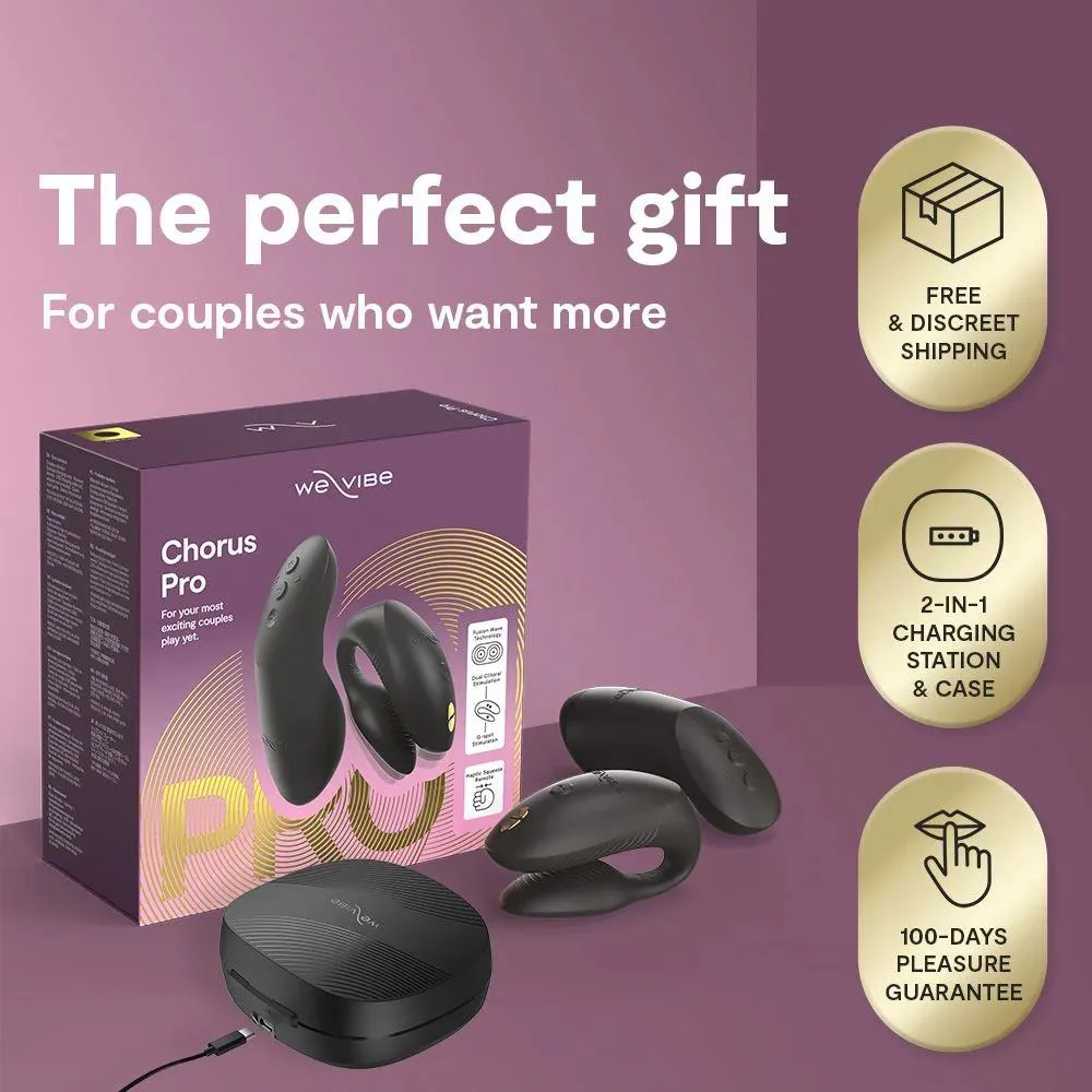 We-Vibe Chorus Pro Satin Black, чорний — фото 7