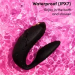We-Vibe Вібратор для пар зі смарт управлінням We-Vibe Chorus Pro Satin Black — фото 19