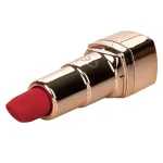 CalExotics Hide & Play Lipstick Recharge вібратор у формі помади (червоний) — фото 3