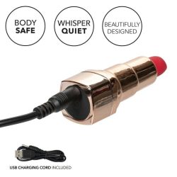CalExotics Hide & Play Lipstick Recharge вібратор у формі помади (червоний) - Зображення 8