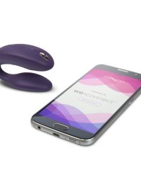 Фіолетовий We-Vibe Sync-інноваційний анатомічний вібратор для пар