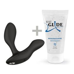 We-Vibe Vector + Лубрикант 50 мл- Масажер простати, 10.6х3 см (чорний) - Зображення 2