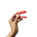 We-Vibe Помаранчевий вібратор для пар зі смарт управлінням We-Vibe Chorus + Лубрикант 50 мл — фото 3
