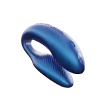 We-Vibe Синій вібратор для пар зі смарт управлінням We-Vibe Chorus + Лубрикант 50 мл — фото 8