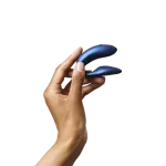 We-Vibe Синій вібратор для пар зі смарт управлінням We-Vibe Chorus + Лубрикант 50 мл — фото 3