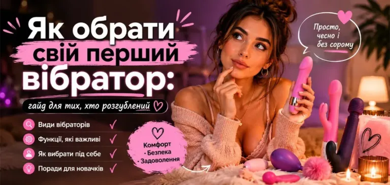 Як обрати свій перший вібратор: гайд для тих, хто розгублений