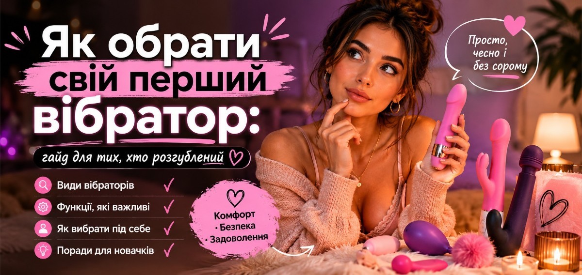 Як обрати свій перший вібратор