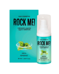 Рідкий вібратор Nuei Rock Me!, 20 мл (м’ята)