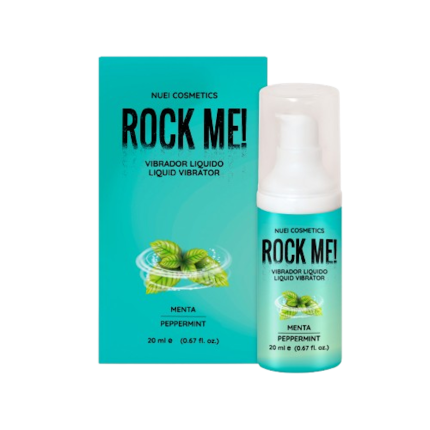 Рідкий вібратор Nuei Rock Me!, 20 мл (м’ята)