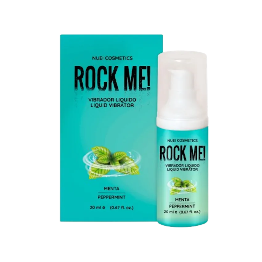 Nuei Рідкий вібратор Nuei Rock Me!, 20 мл (м'ята)