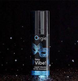 Синій Orgie Sexy Vibe! Liquid Vibrator-рідкий вібратор, 15 мл - Зображення 4