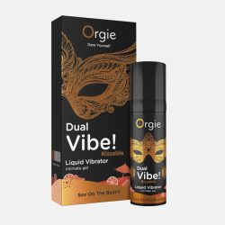 Orgie - DUAL VIBE! - Рідкий вібратор, 15 мл (секс на пляжі) - Зображення 2