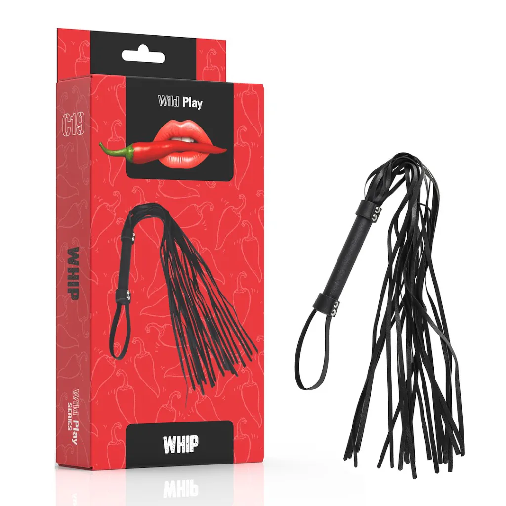 EroSpace Wild Play Whip C19, чорний — фото 2