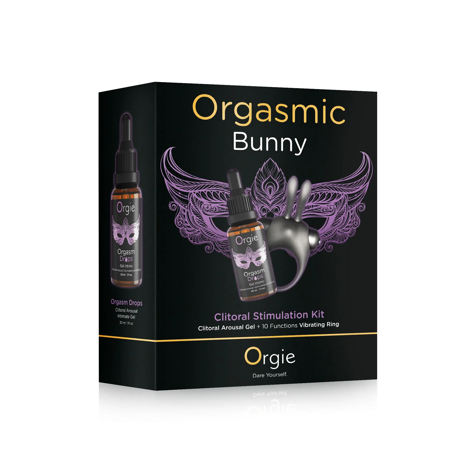 Orgie Orgasmic Bunny, чорний — фото 2