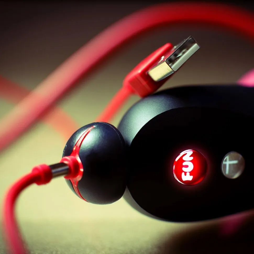 Fun Factory USB Magnetic Charger, червоний — фото 2