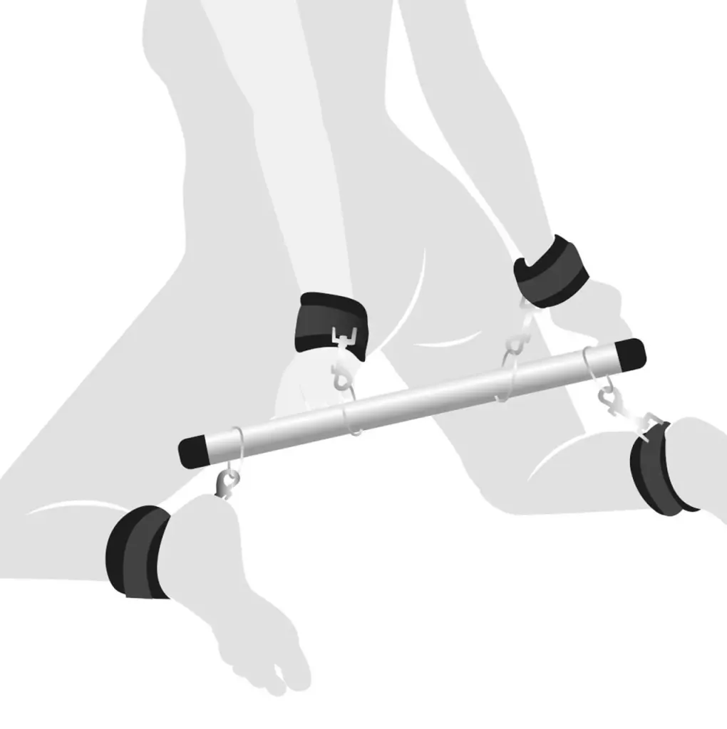 Art of Sex Bondage Soft Touch BDSM Spreader, чорний — фото 3