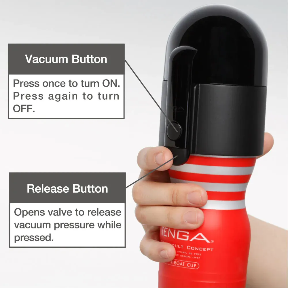 Tenga Vacuum Controller, чорний — фото 3