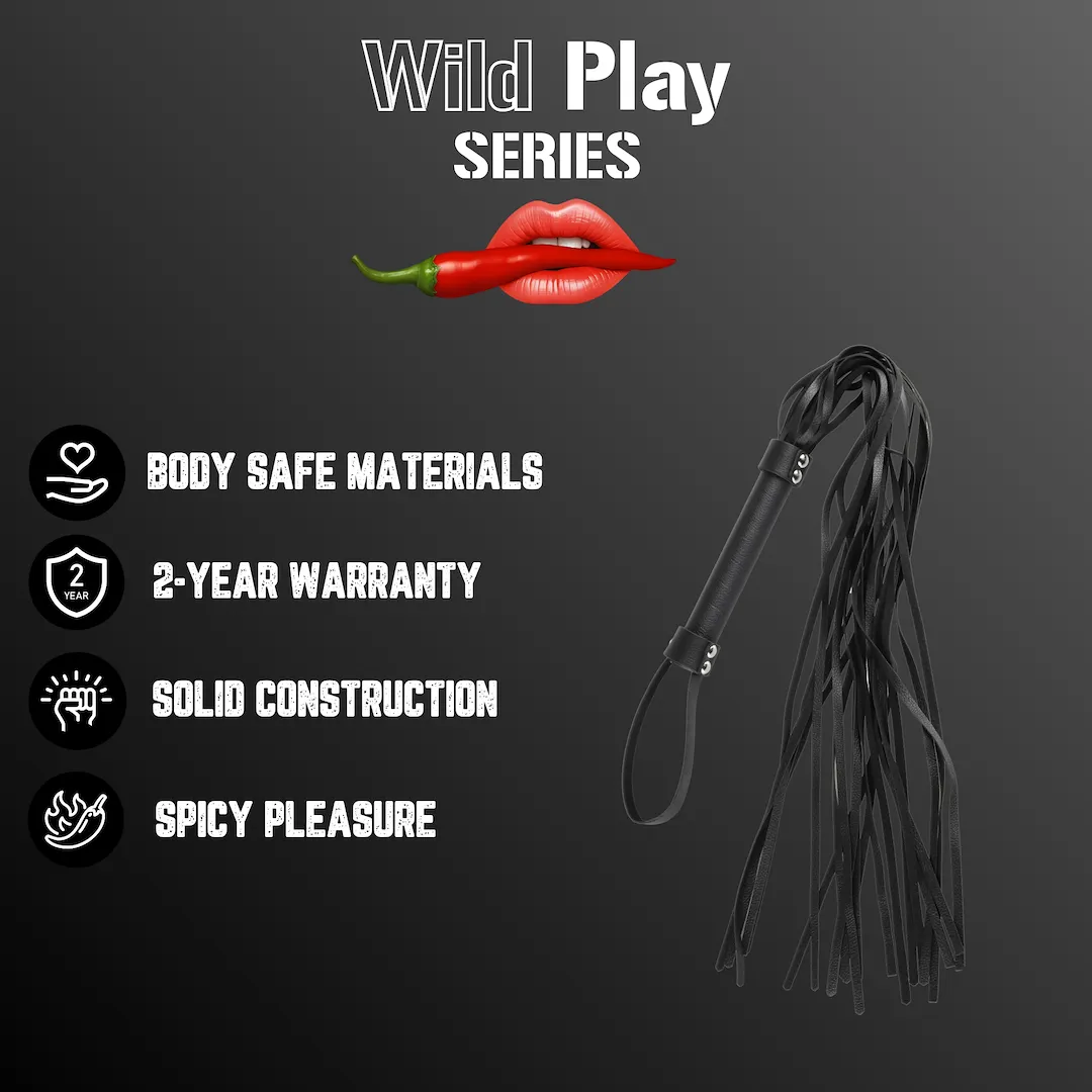 EroSpace Wild Play Whip C19, чорний — фото 7