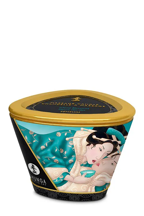 Shunga Massage Candle Island Blossoms — фото 2