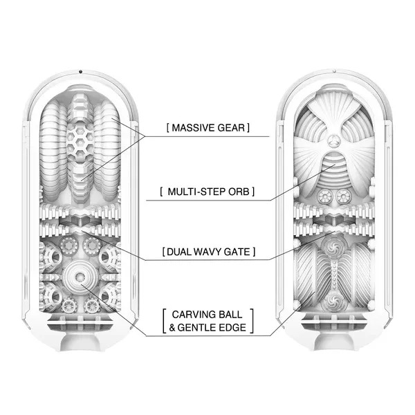 Tenga Flip Zero Gravity, білий — фото 8