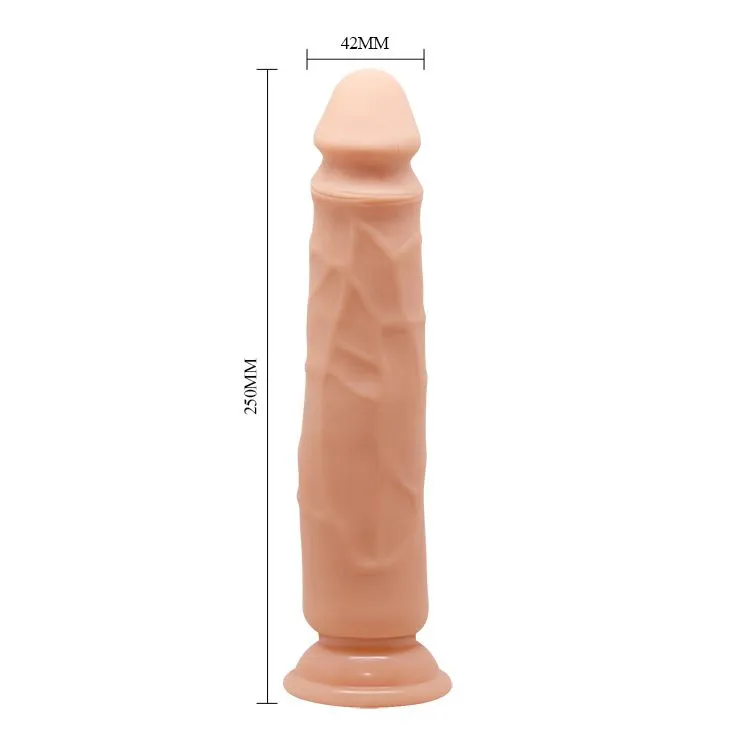 Baile Barbara Alcmene Flexible Dildo, тілесний — фото 4