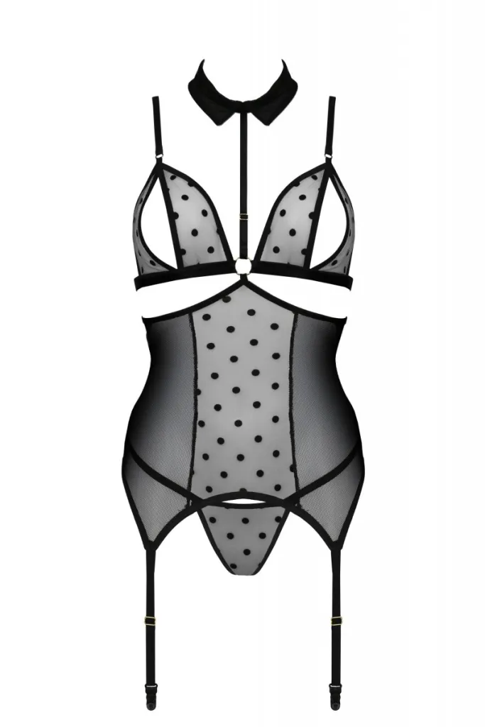 Passion Dominica Corset, чорний — фото 4