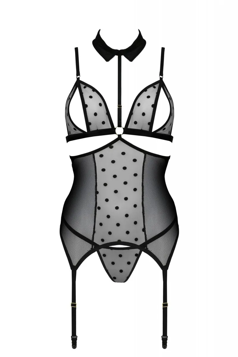 Passion Dominica Corset, чорний — фото 4