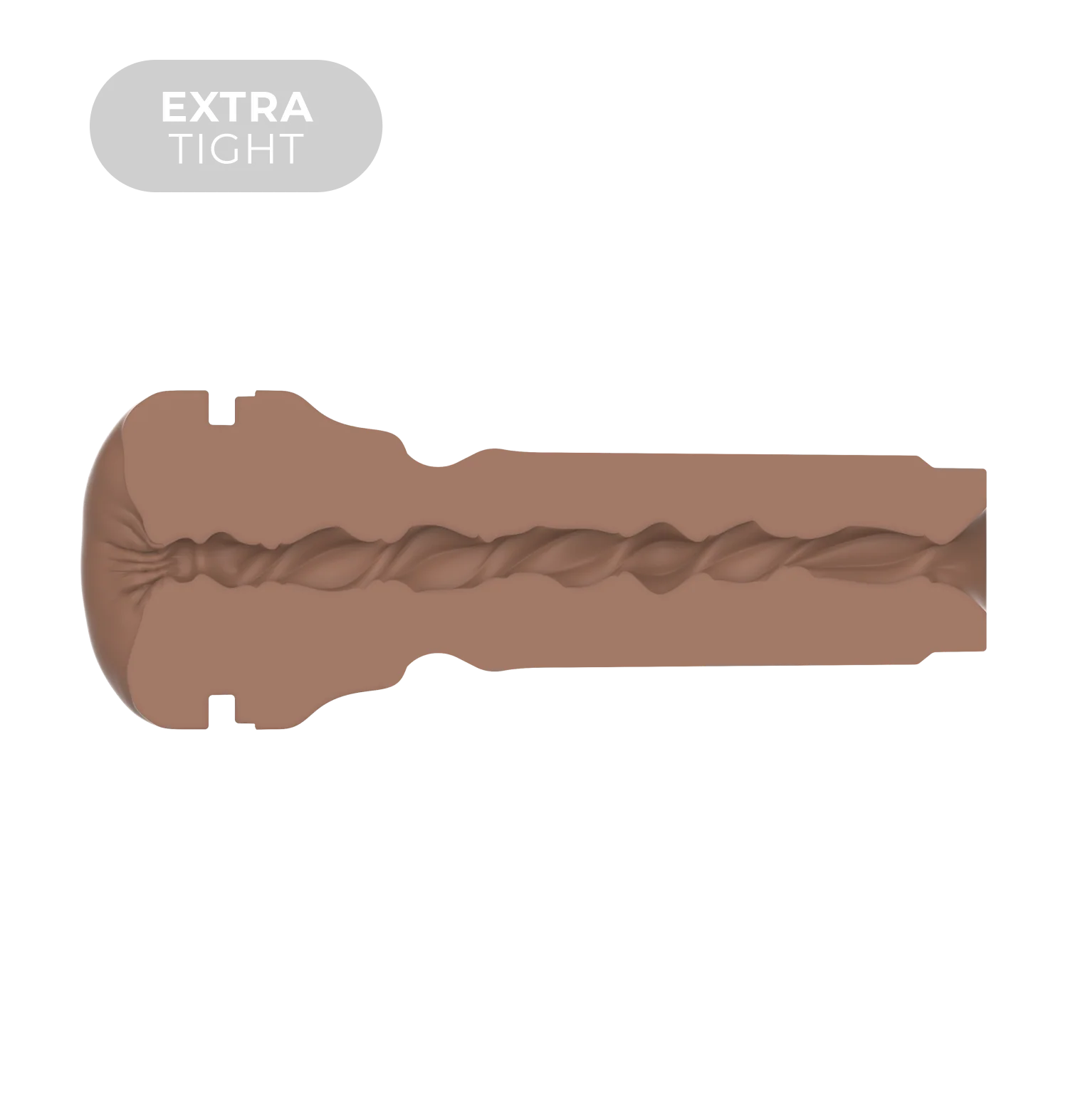 Kiiroo Feel Stroker Butt Extra Tight Mid Brown, коричневый — фото 3