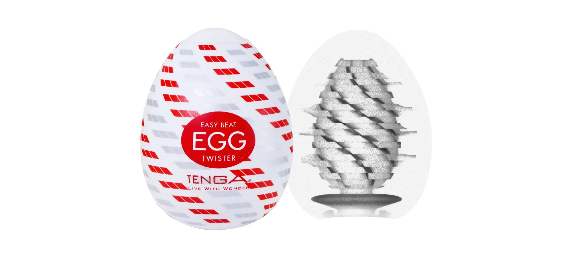Tenga Standard Egg Twister, червоний — фото 2
