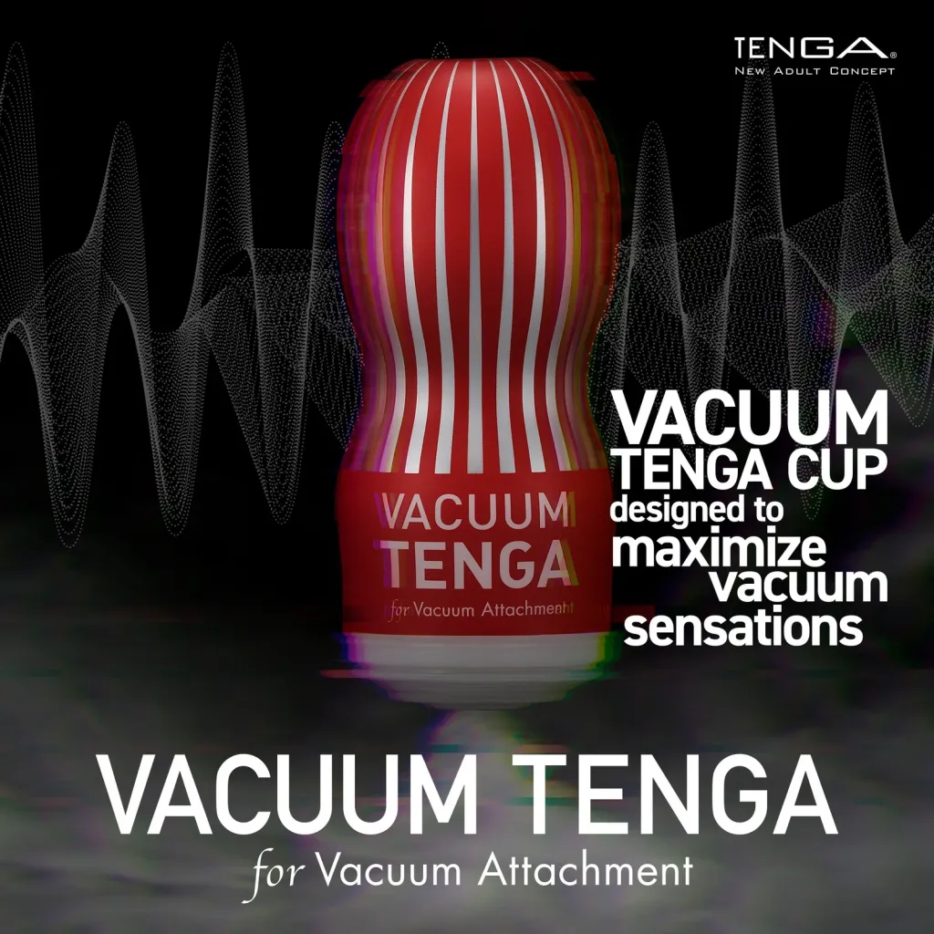 Tenga Vacuum Cup, червоний — фото 5