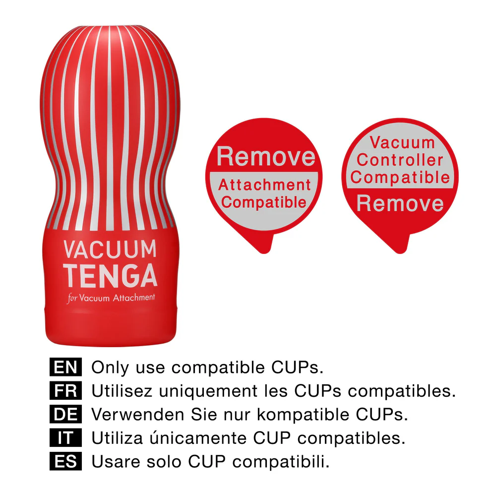 Tenga Vacuum Max + Vacuum Cup, чорний — фото 7
