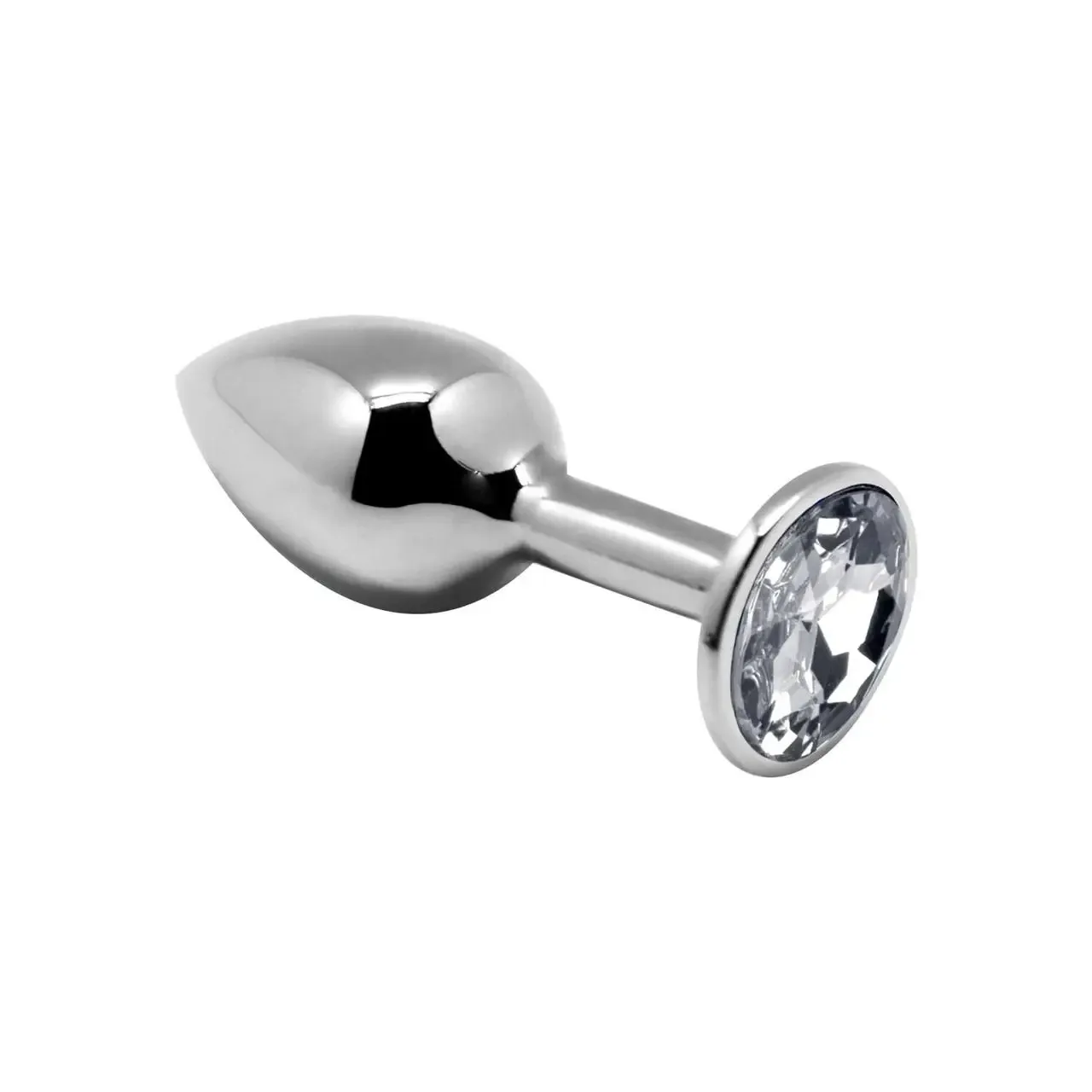 Alive Mini Metal Butt Plug M, білий