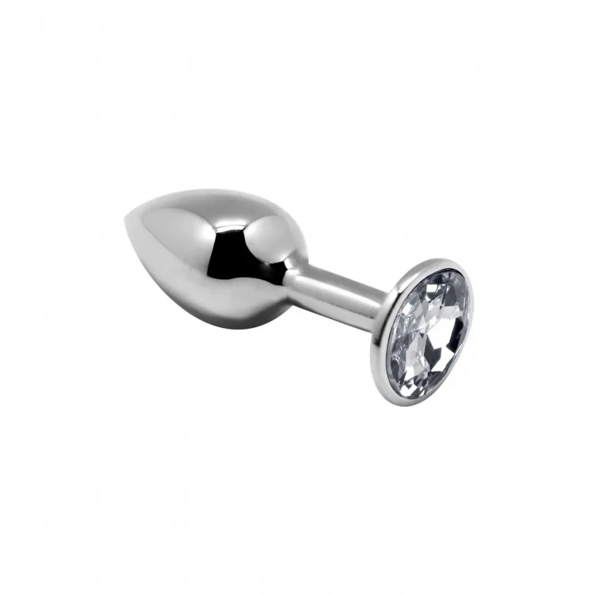 Alive Mini Metal Butt Plug, білий