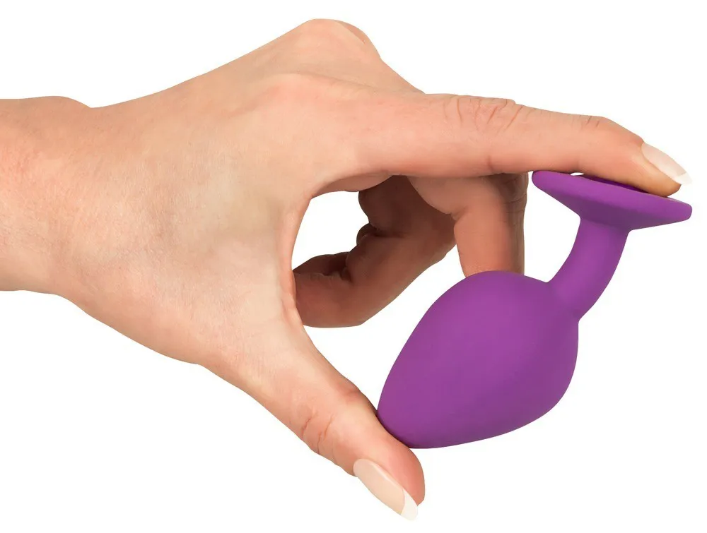 Orion Colorful Joy Jewel Purple Plug, фіолетовий — фото 2
