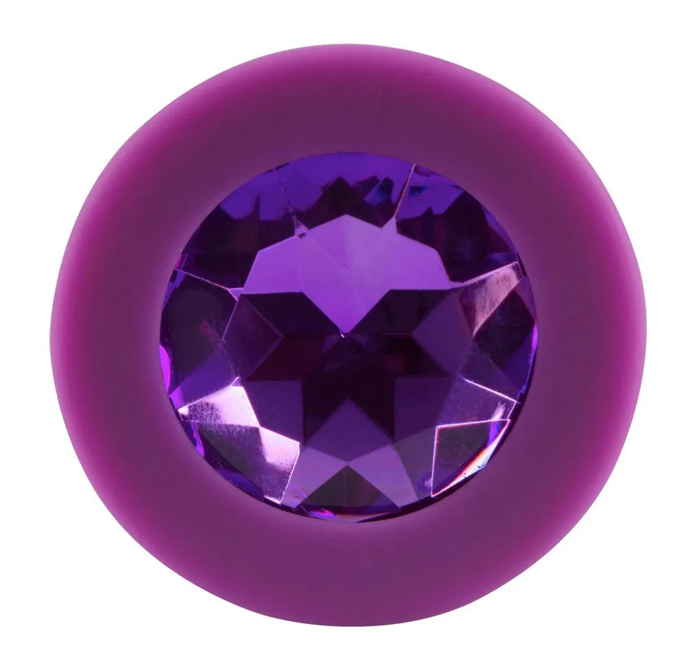 Orion Colorful Joy Jewel Purple Plug, фіолетовий — фото 3