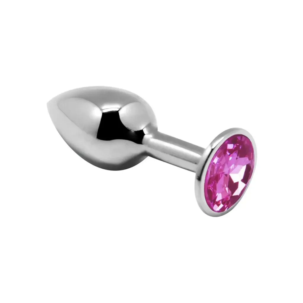 Alive Mini Metal Butt Plug M, рожевий