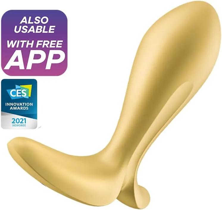 Satisfyer Intensity Plug, золотий